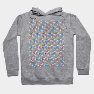 Flower 3 pattern Hoodie